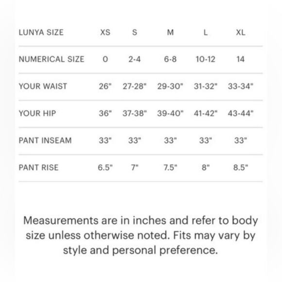 LUNYA Restore Double Faced Lounge Sweat Pants Light Pink Tan Pockets Soft XS NEW - Picture 16 of 16